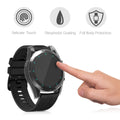 kwmobile Silikon Hülle für Huawei Watch GT2 (46mm) Schutzhülle Fullbody Display Cover Set