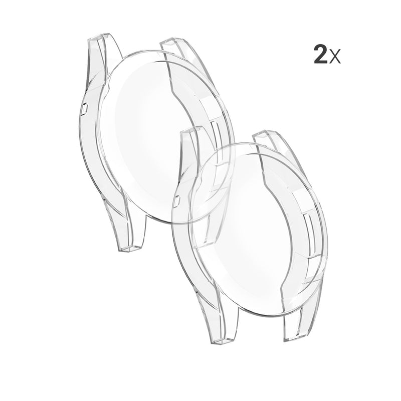 kwmobile Silikon Hülle für Huawei Watch GT2 (46mm) Schutzhülle Fullbody Display Cover Set