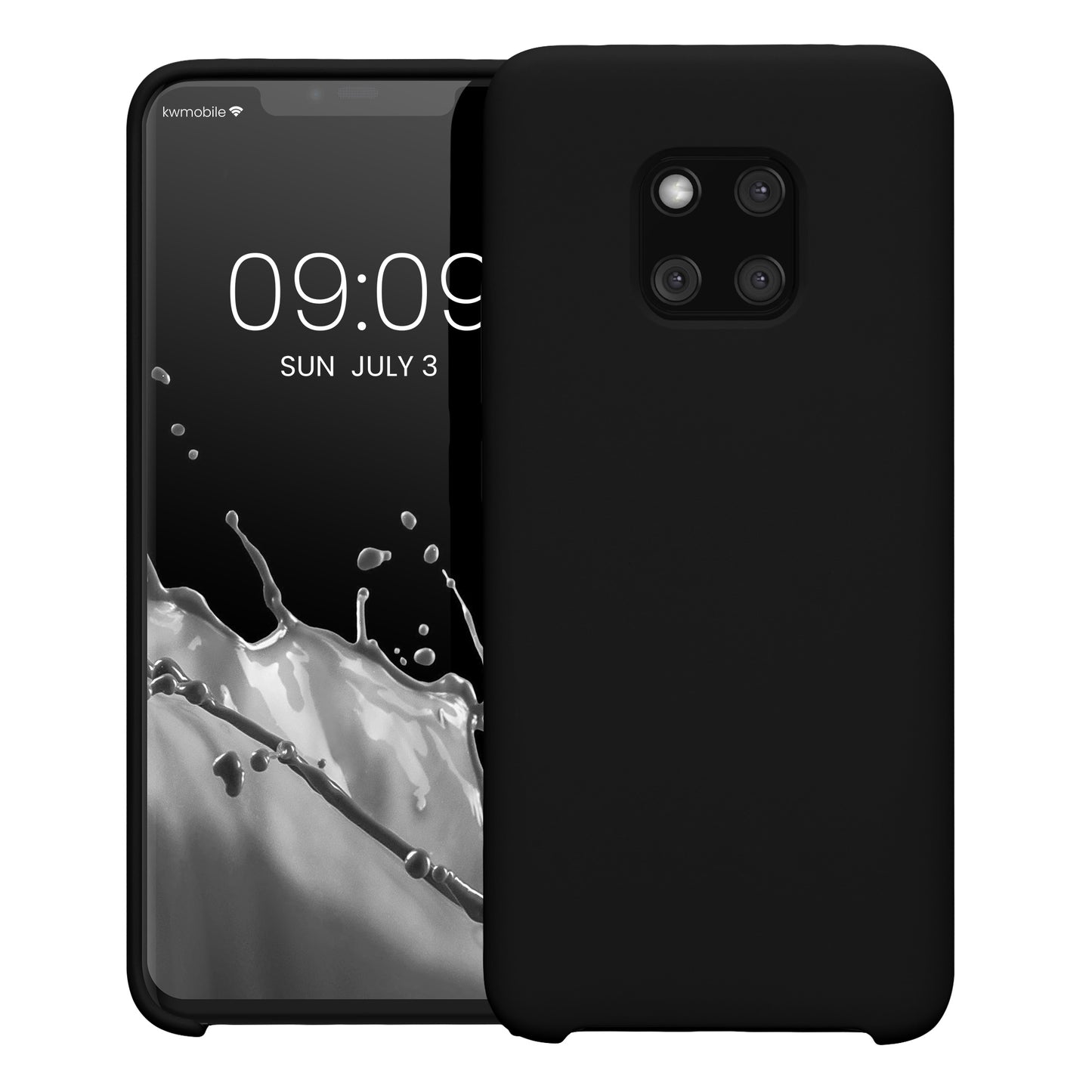 kwmobile Handyhülle für Huawei Mate 20 Pro Hülle - Case Silikon - Kabelloses Laden - Schutzhülle Cover