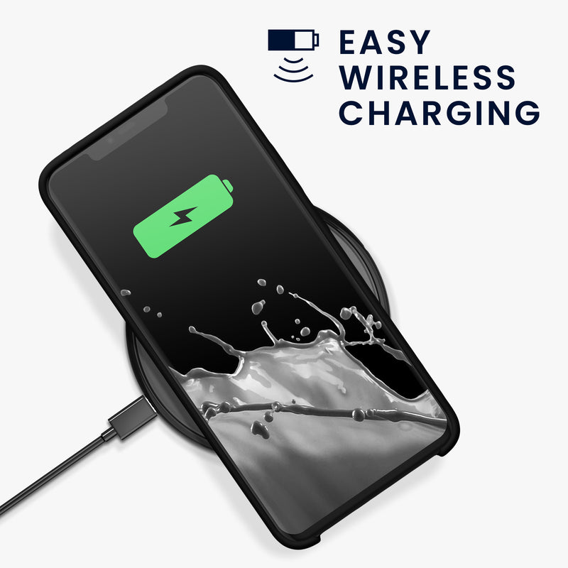 kwmobile Handyhülle für Huawei Mate 20 Pro Hülle - Case Silikon - Kabelloses Laden - Schutzhülle Cover