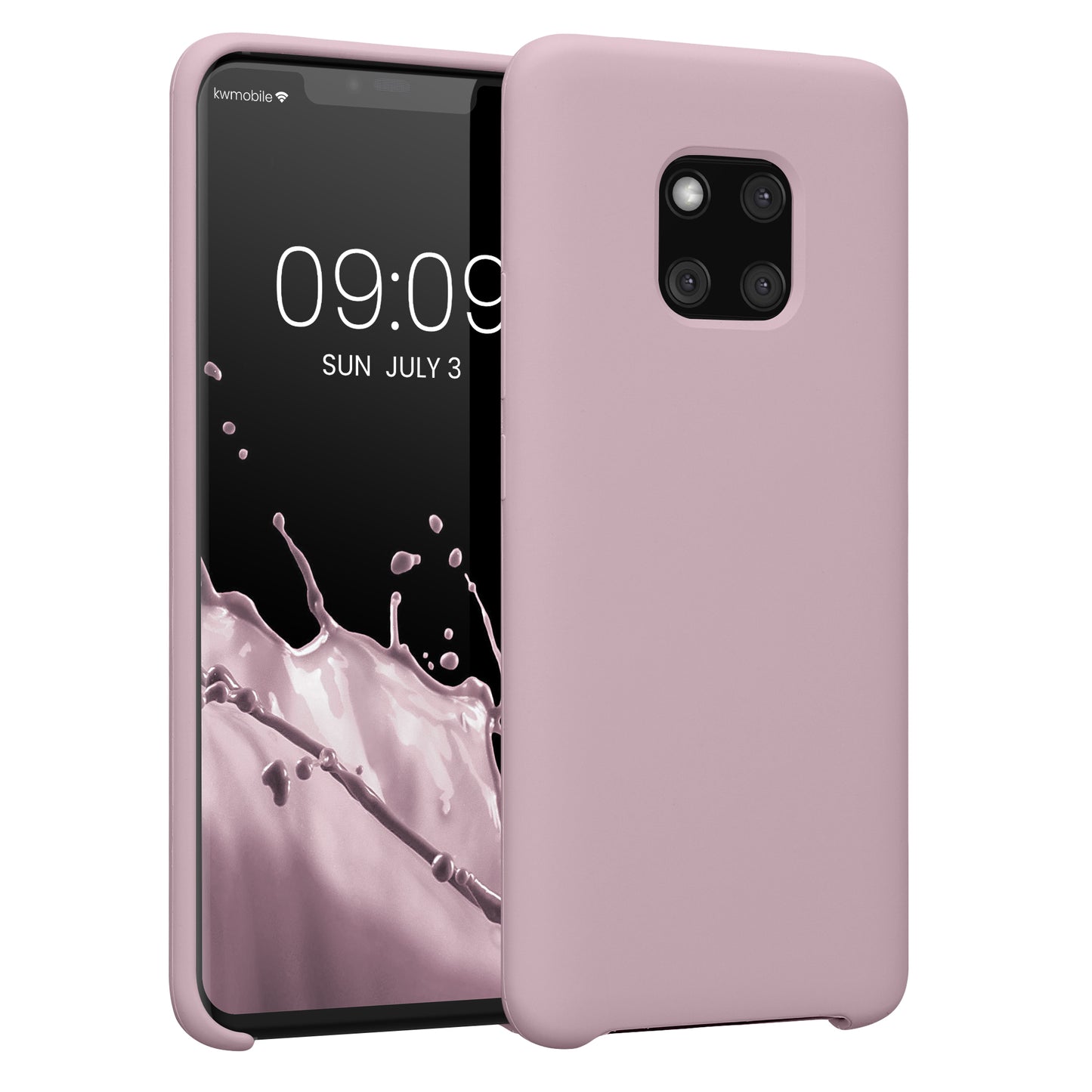 kwmobile Handyhülle für Huawei Mate 20 Pro Hülle - Case Silikon - Kabelloses Laden - Schutzhülle Cover
