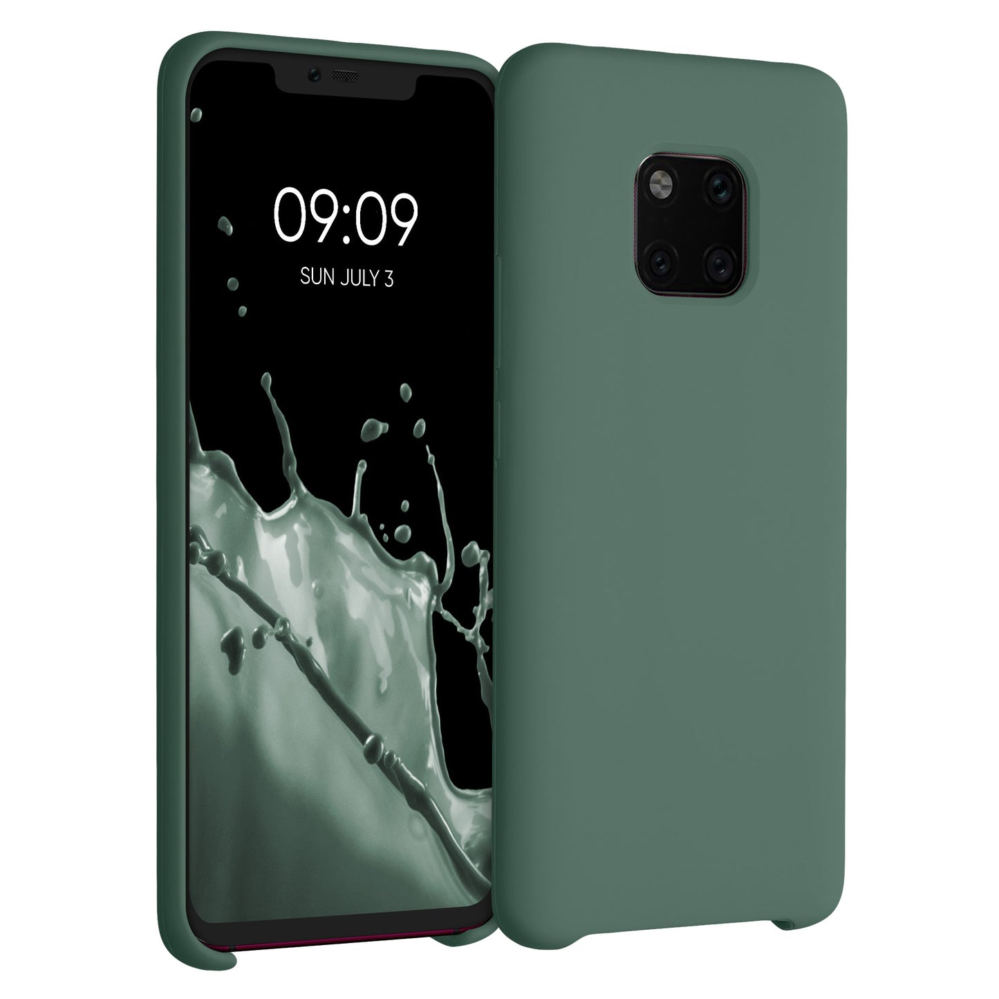 kwmobile Handyhülle für Huawei Mate 20 Pro Hülle - Case Silikon - Kabelloses Laden - Schutzhülle Cover