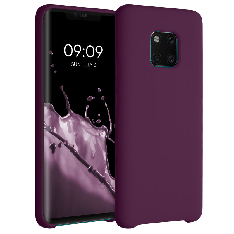 kwmobile Handyhülle für Huawei Mate 20 Pro Hülle - Case Silikon - Kabelloses Laden - Schutzhülle Cover