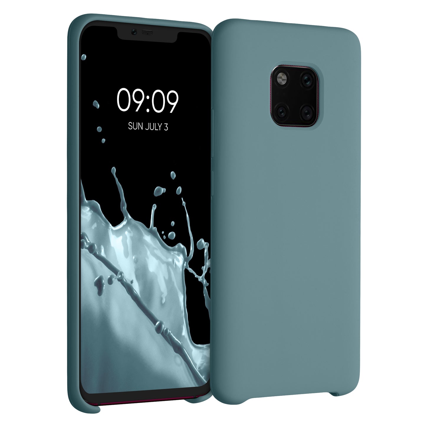 kwmobile Handyhülle für Huawei Mate 20 Pro Hülle - Case Silikon - Kabelloses Laden - Schutzhülle Cover