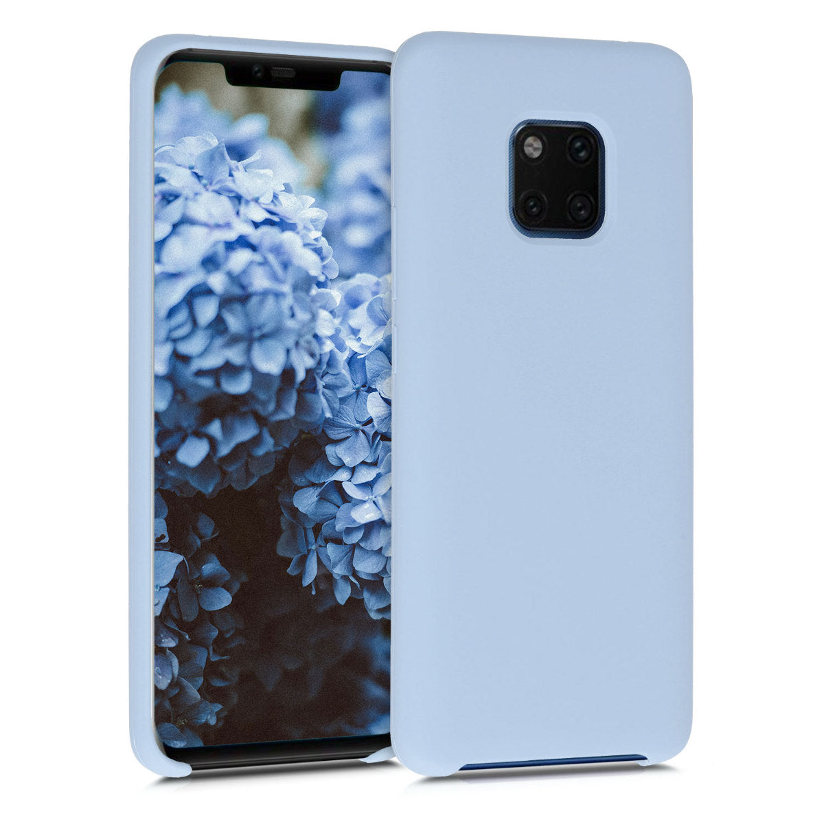 kwmobile Handyhülle für Huawei Mate 20 Pro Hülle - Case Silikon - Kabelloses Laden - Schutzhülle Cover