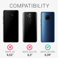 kwmobile Handyhülle für Huawei Mate 20 Pro Hülle - Case Silikon - Kabelloses Laden - Schutzhülle Cover