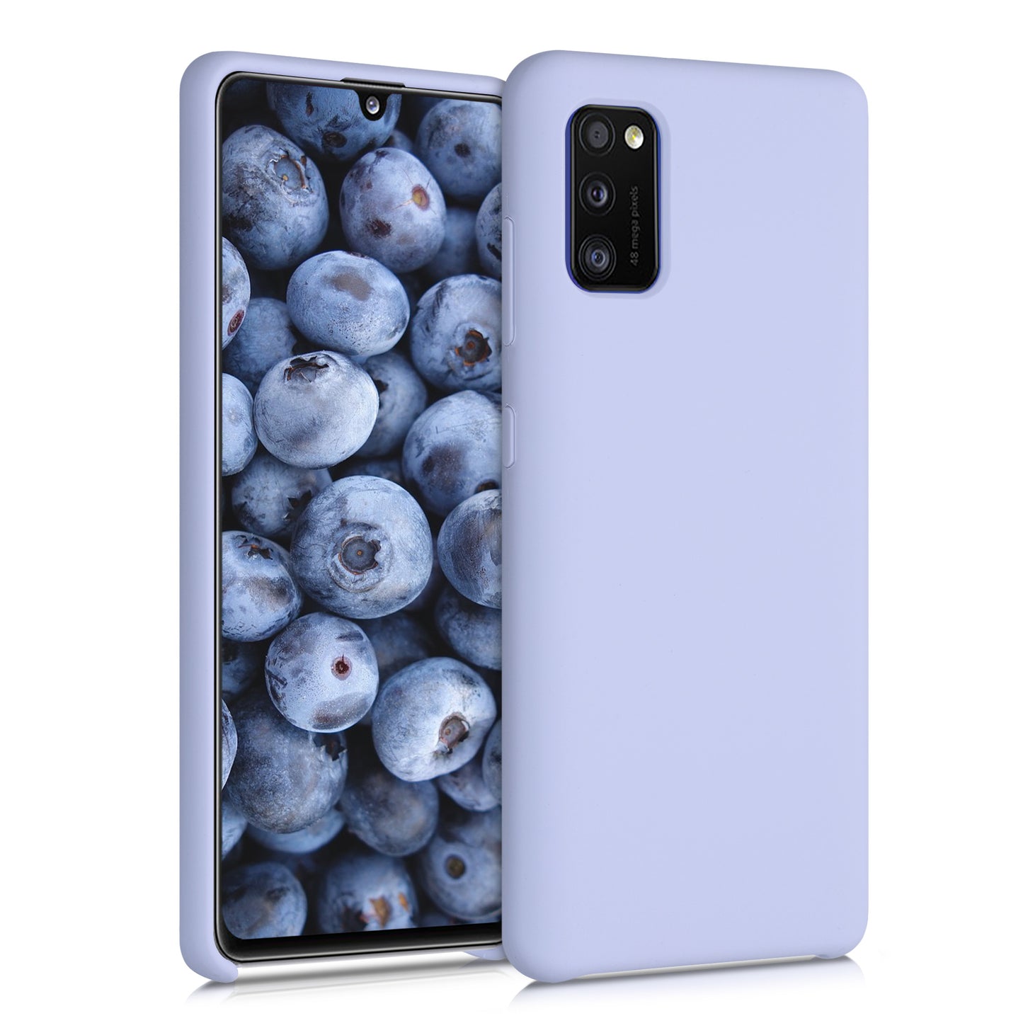 kwmobile Handyhülle für Samsung Galaxy A41 - Case Silikon - Kabelloses Laden - Schutzhülle Cover