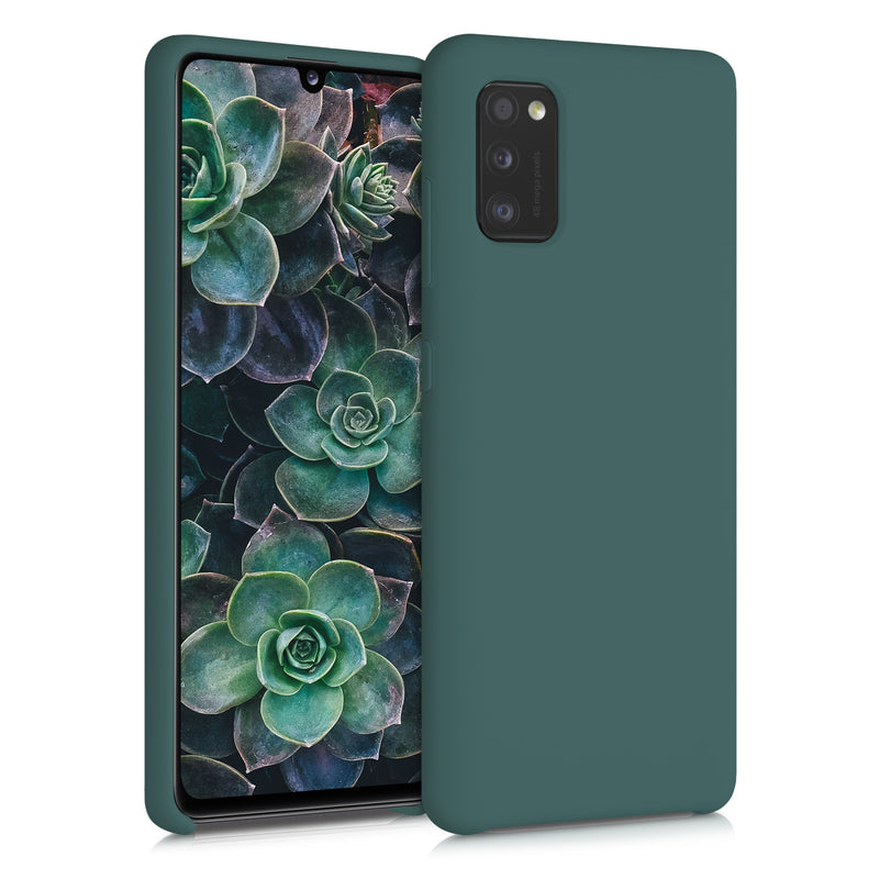 kwmobile Handyhülle für Samsung Galaxy A41 - Case Silikon - Kabelloses Laden - Schutzhülle Cover