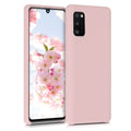 kwmobile Handyhülle für Samsung Galaxy A41 - Case Silikon - Kabelloses Laden - Schutzhülle Cover