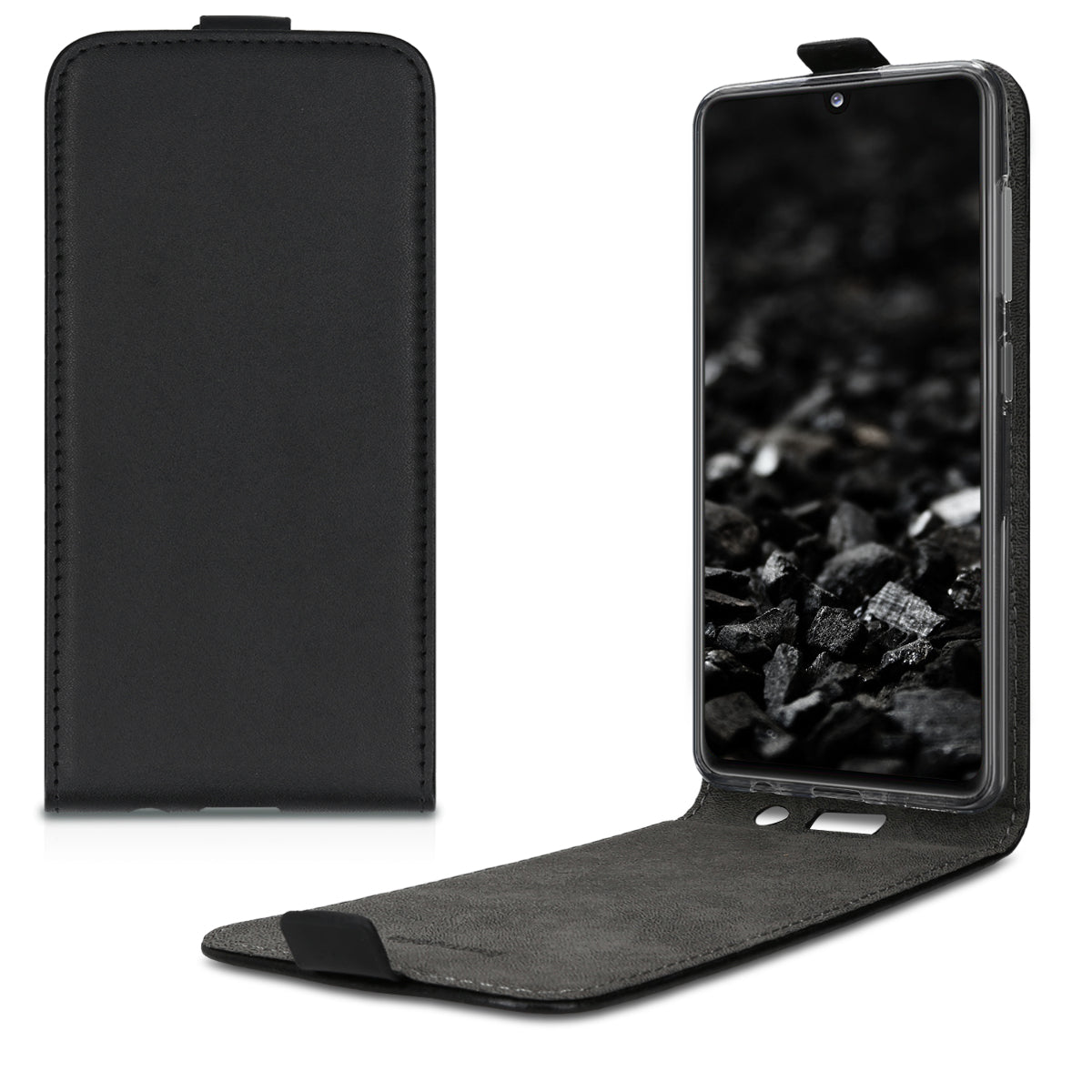 kwmobile Schutzhülle kompatibel mit Samsung Galaxy A41 - Hülle Handy - Flip Case Handyhülle
