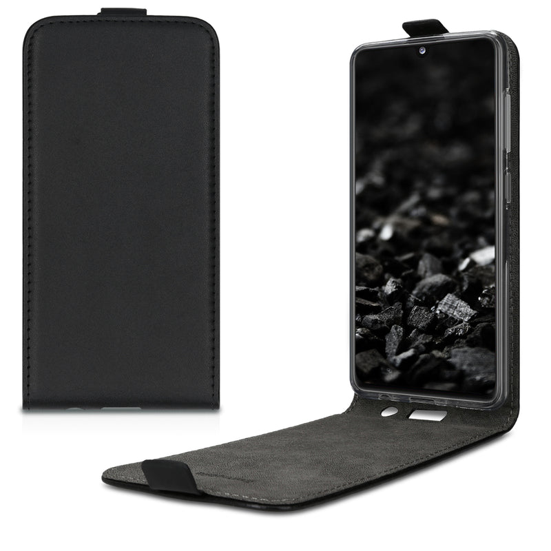 kwmobile Schutzhülle kompatibel mit Samsung Galaxy A41 - Hülle Handy - Flip Case Handyhülle