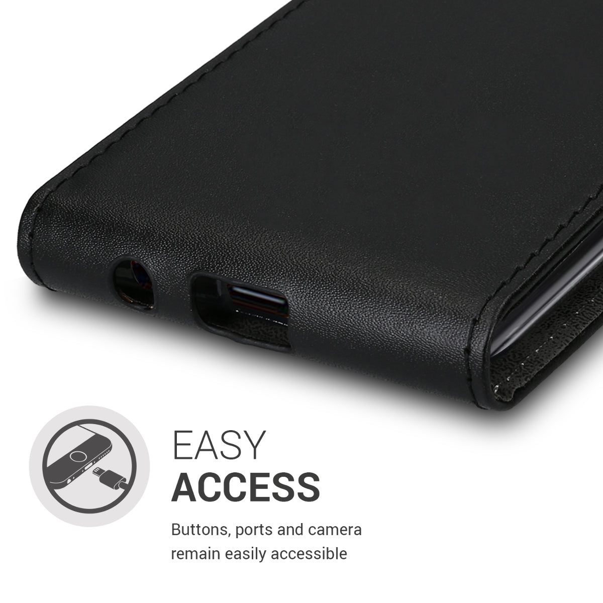 kwmobile Schutzhülle kompatibel mit Samsung Galaxy A41 - Hülle Handy - Flip Case Handyhülle