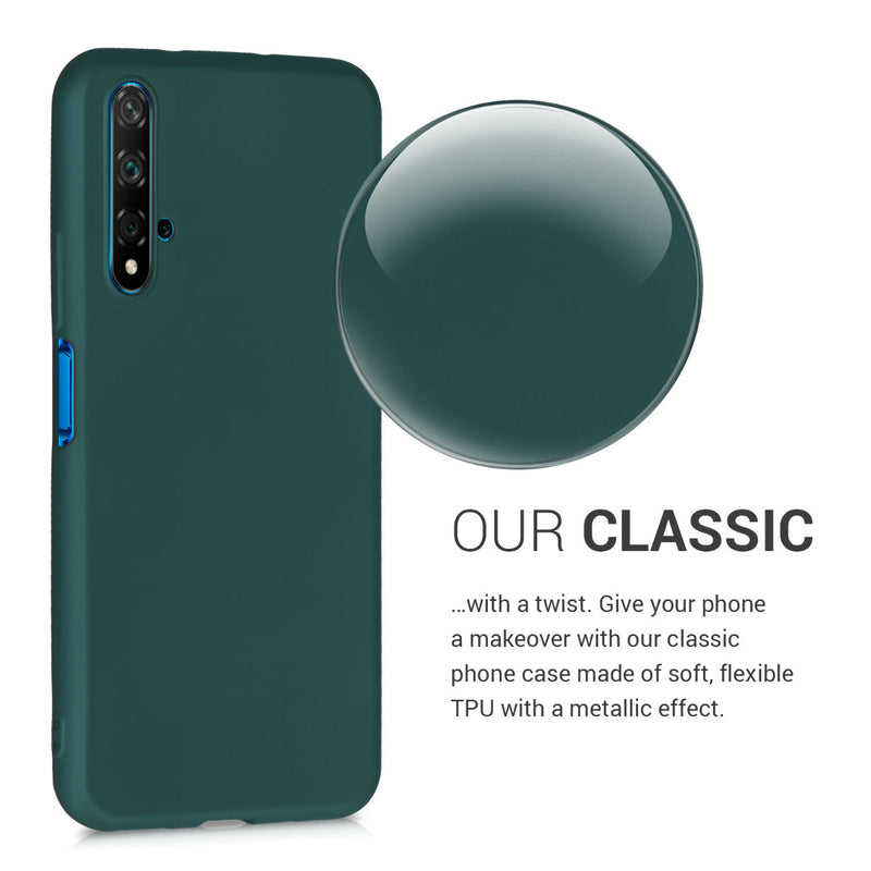 kwmobile Handyhülle für Huawei Nova 5T Hülle - Silikon Case Schutzhülle Cover