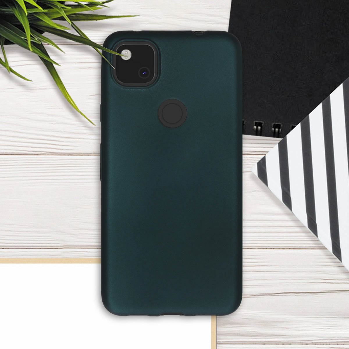 kwmobile Handyhülle für Google Pixel 4a Hülle Silikon Case Schutzhülle Cover