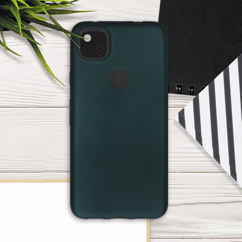 kwmobile Handyhülle für Google Pixel 4a Hülle Silikon Case Schutzhülle Cover