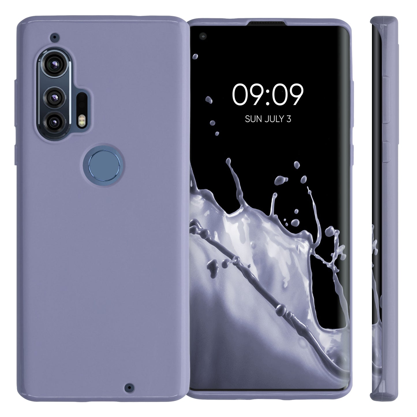 kwmobile Handyhülle für Motorola Edge Plus / Edge+ Hülle - Kabelloses Laden - Schutzhülle Cover