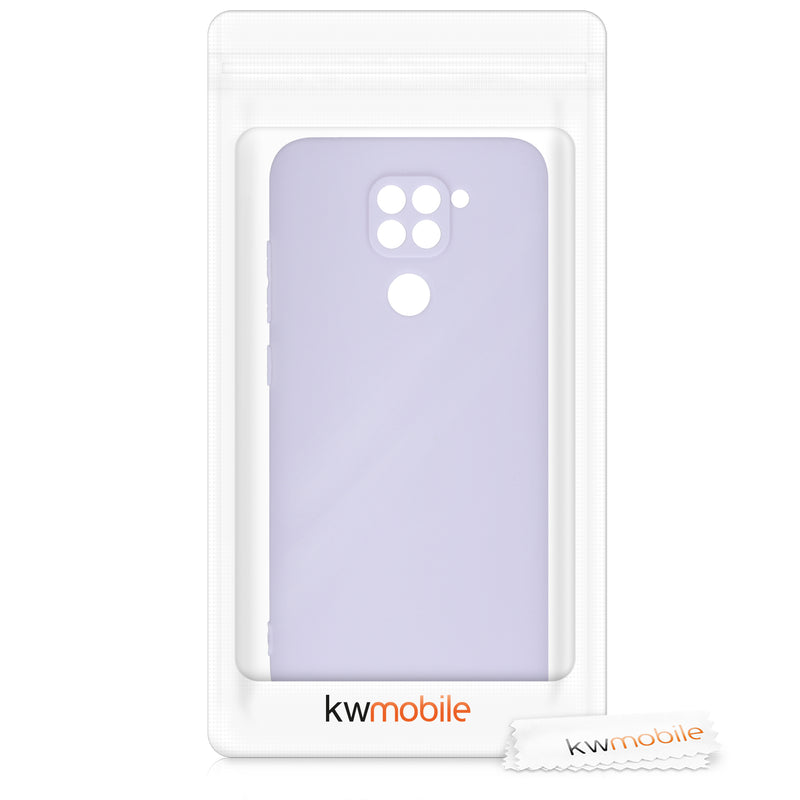 kwmobile Handyhülle für Xiaomi Redmi Note 9 Hülle - weiches Handy Silikon Case - Schutzhülle Cover