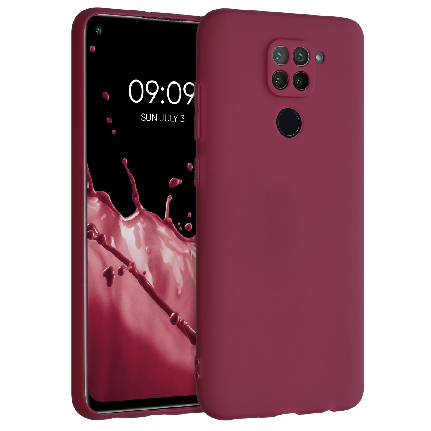 kwmobile Handyhülle für Xiaomi Redmi Note 9 Hülle - weiches Handy Silikon Case - Schutzhülle Cover