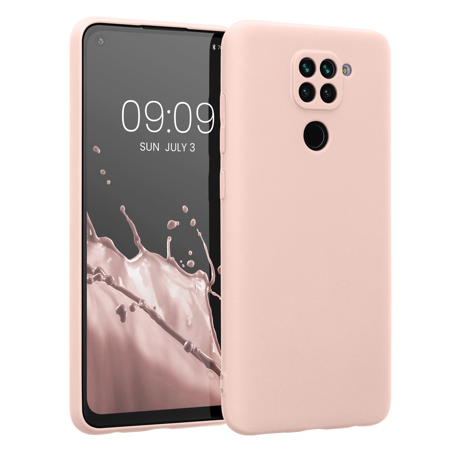 kwmobile Handyhülle für Xiaomi Redmi Note 9 Hülle - weiches Handy Silikon Case - Schutzhülle Cover