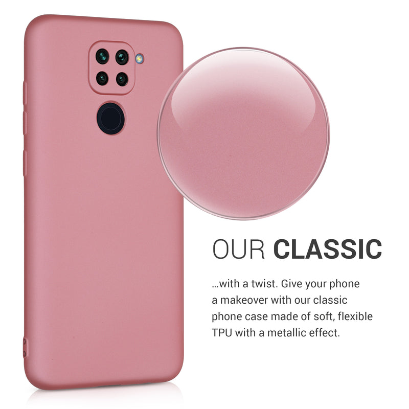 kwmobile Handyhülle für Xiaomi Redmi Note 9 Hülle - Silikon Case - Schutzhülle Cover