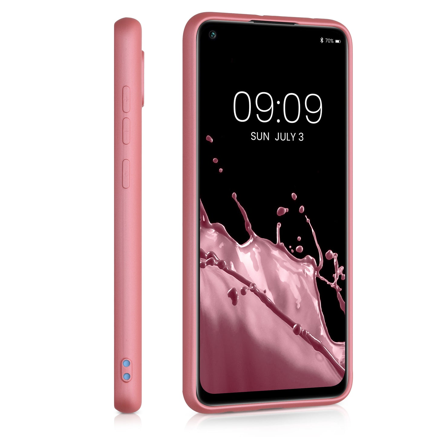 kwmobile Handyhülle für Xiaomi Redmi Note 9 Hülle - Silikon Case - Schutzhülle Cover