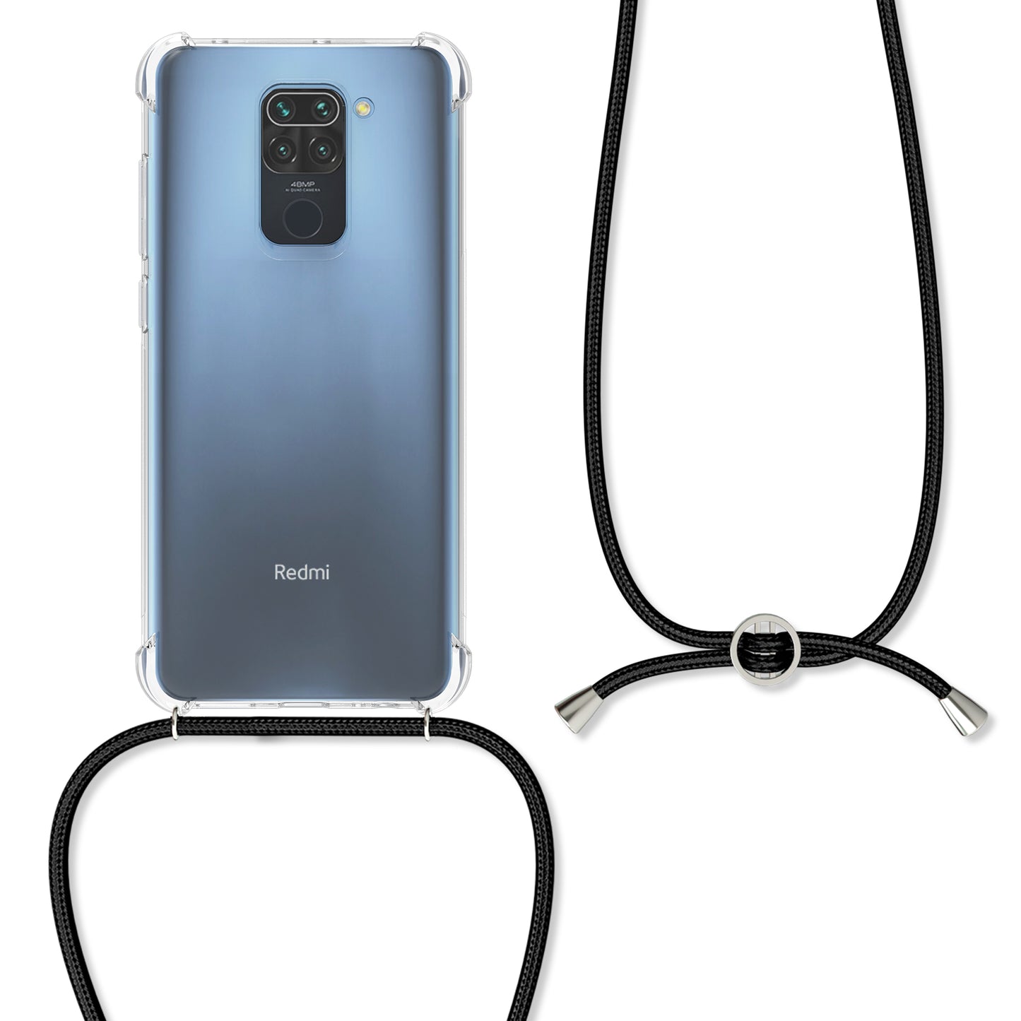 kwmobile Necklace Case kompatibel mit Xiaomi Redmi Note 9 Hülle