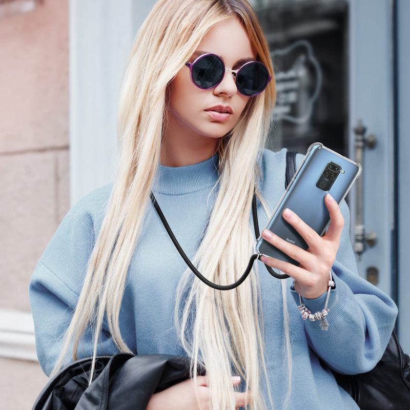 kwmobile Necklace Case kompatibel mit Xiaomi Redmi Note 9 Hülle