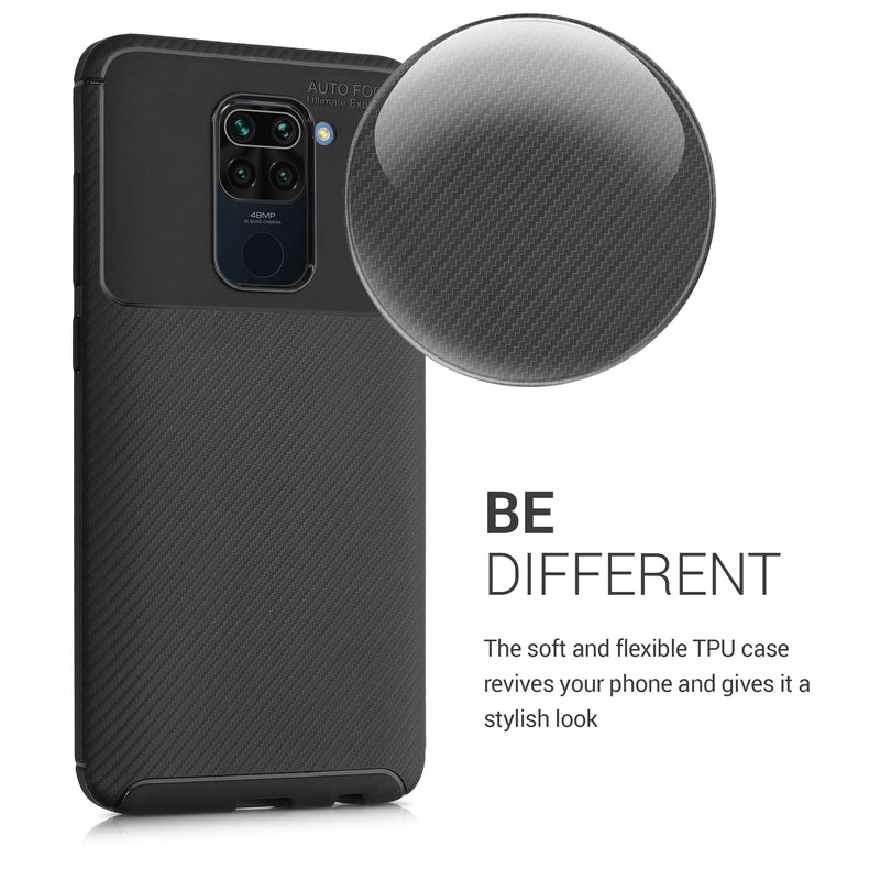 kwmobile Hülle kompatibel mit Xiaomi Redmi Note 9 - Handyhülle Silikon Case
