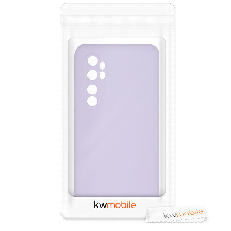 kwmobile Handyhülle für Xiaomi Mi Note 10 Lite Hülle - weiches Handy Silikon Case - Schutzhülle Cover