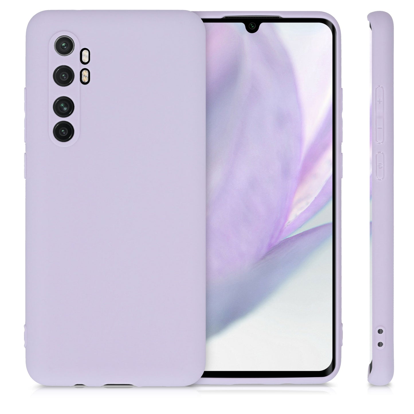 kwmobile Handyhülle für Xiaomi Mi Note 10 Lite Hülle - weiches Handy Silikon Case - Schutzhülle Cover