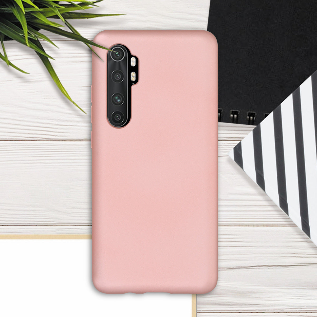 kwmobile Handyhülle für Xiaomi Mi Note 10 Lite Hülle - Silikon Case - Schutzhülle Cover