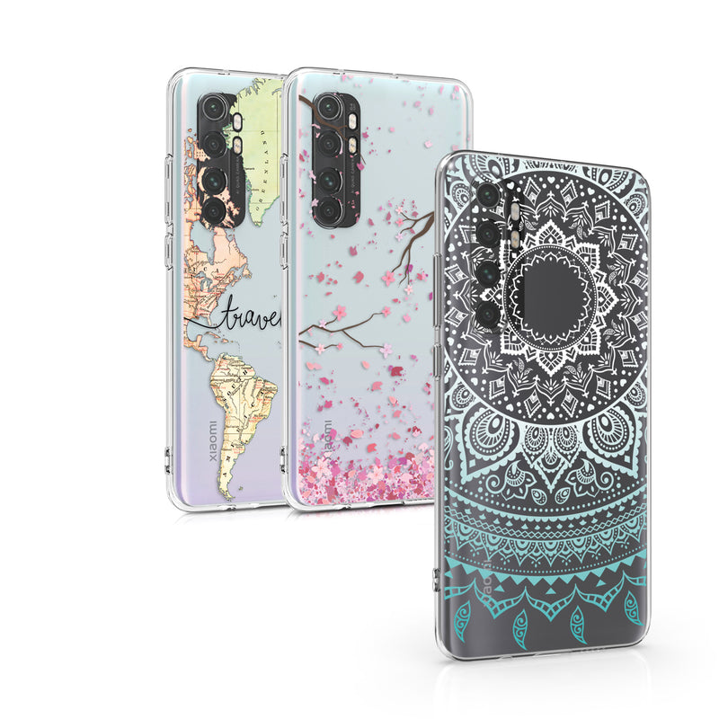 kwmobile Case kompatibel mit Xiaomi Mi Note 10 Lite - Hülle Silikon transparent
