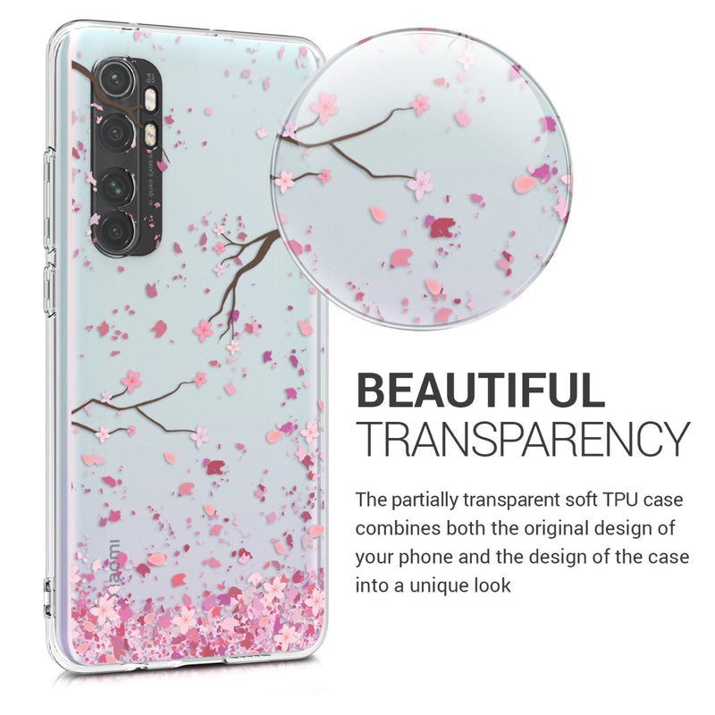 kwmobile Case kompatibel mit Xiaomi Mi Note 10 Lite - Hülle Silikon transparent