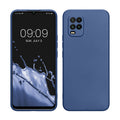 kwmobile Handyhülle für Xiaomi Mi 10 Lite (5G) Hülle - Silikon Case metallisch schimmernd - Schutzhülle Cover