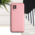 kwmobile Handyhülle für Xiaomi Mi 10 Lite (5G) Hülle - Silikon Case metallisch schimmernd - Schutzhülle Cover