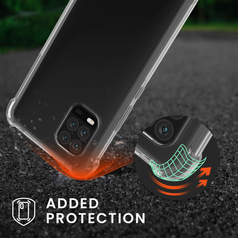 kwmobile Necklace Case kompatibel mit Xiaomi Mi 10 Lite (5G) Hülle - Silikon Cover mit Handykette - Band Handyhülle