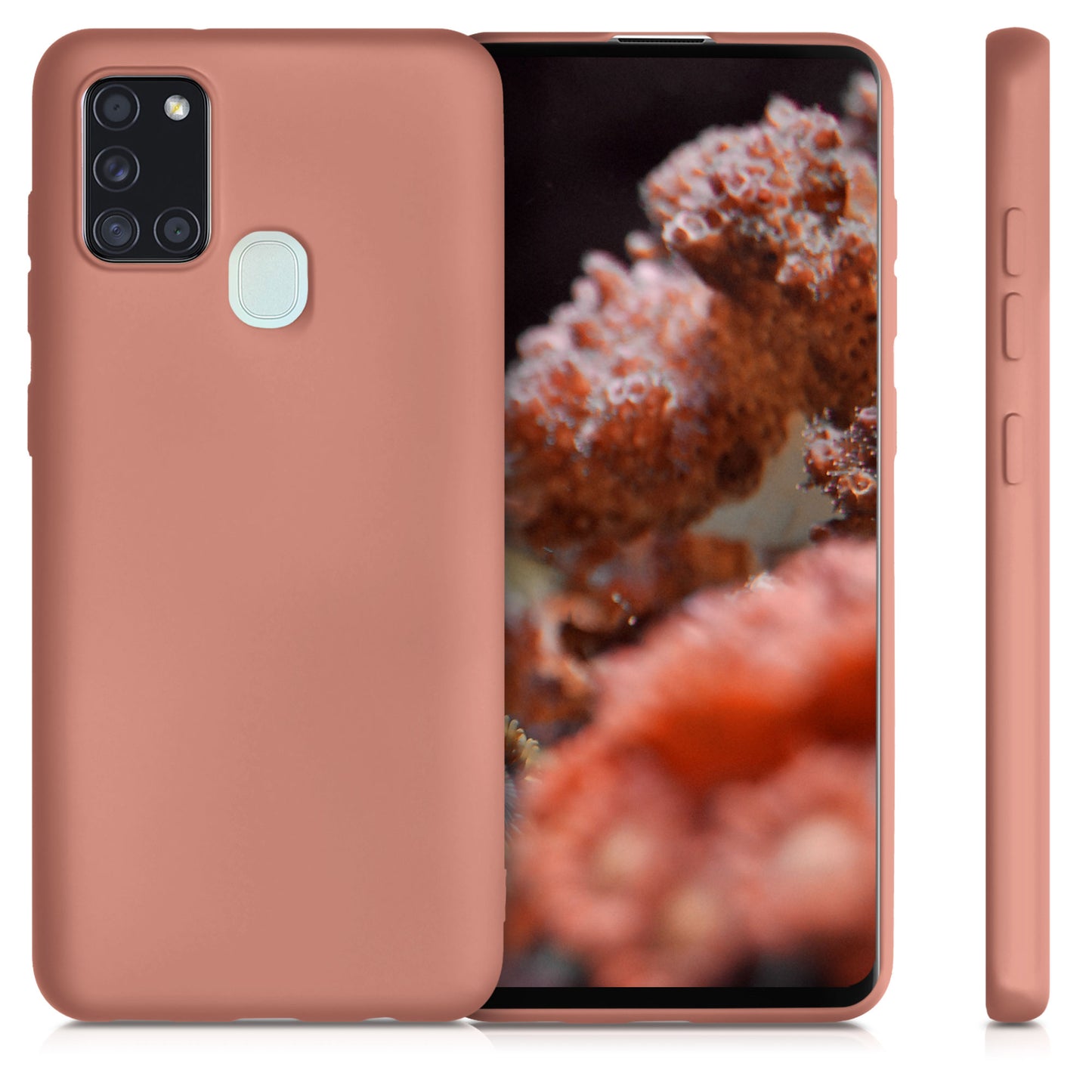 kwmobile Handyhülle für Samsung Galaxy A21s Hülle - Schutzhülle Cover