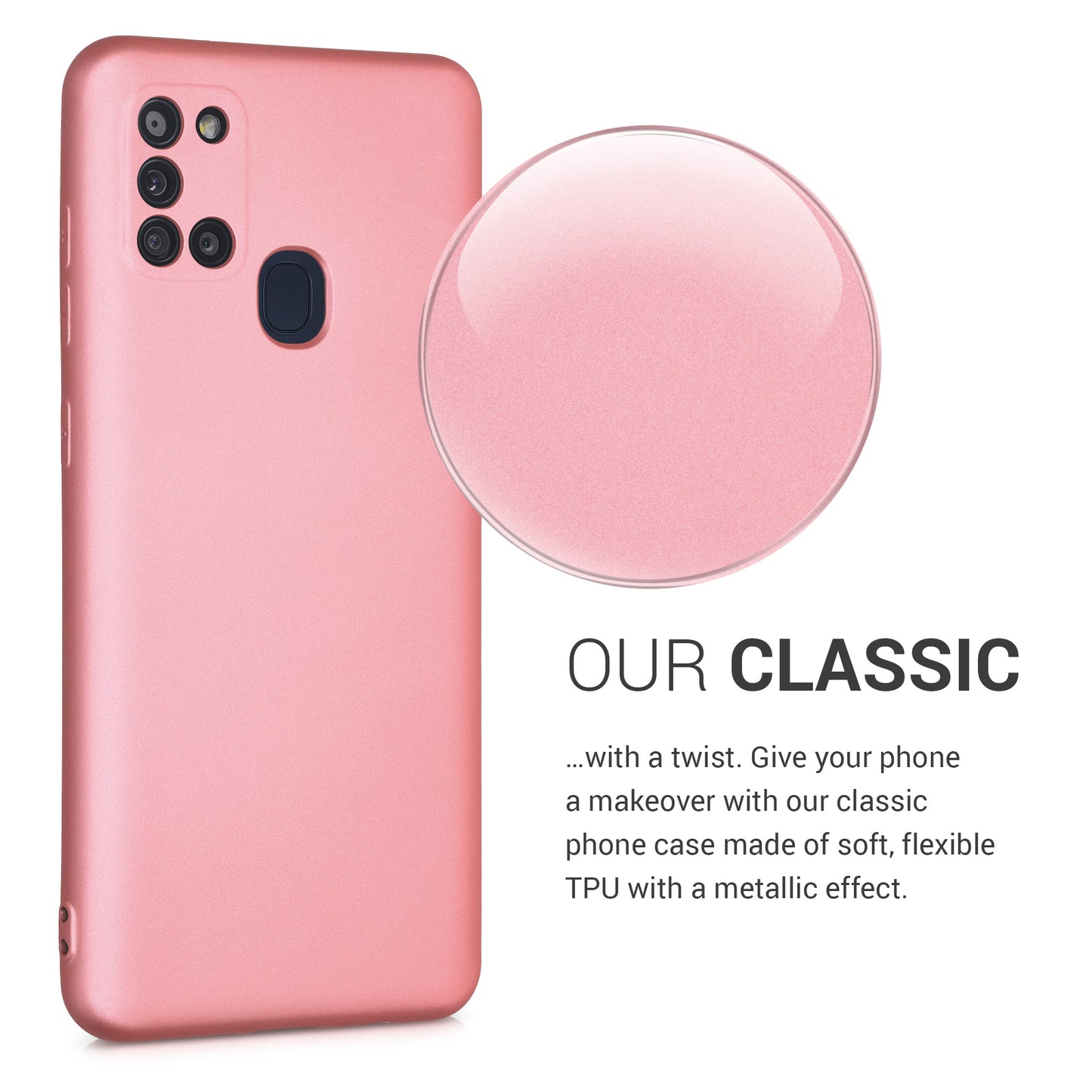 kwmobile Handyhülle für Samsung Galaxy A21s Hülle - Schutzhülle Cover