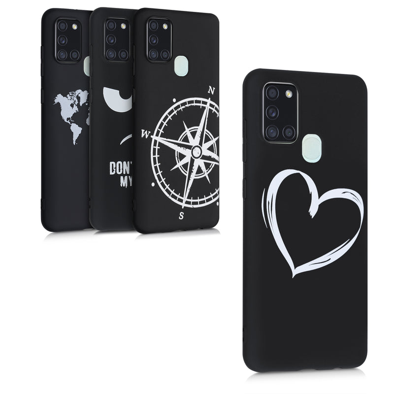 kwmobile Hülle kompatibel mit Samsung Galaxy A21s - Handyhülle Silikon Case