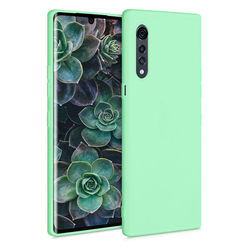 kwmobile Handyhülle für LG Velvet Hülle Cover Kabelloses Laden Schutzhülle