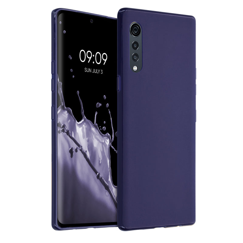 kwmobile Handyhülle für LG Velvet Hülle Cover Kabelloses Laden Schutzhülle