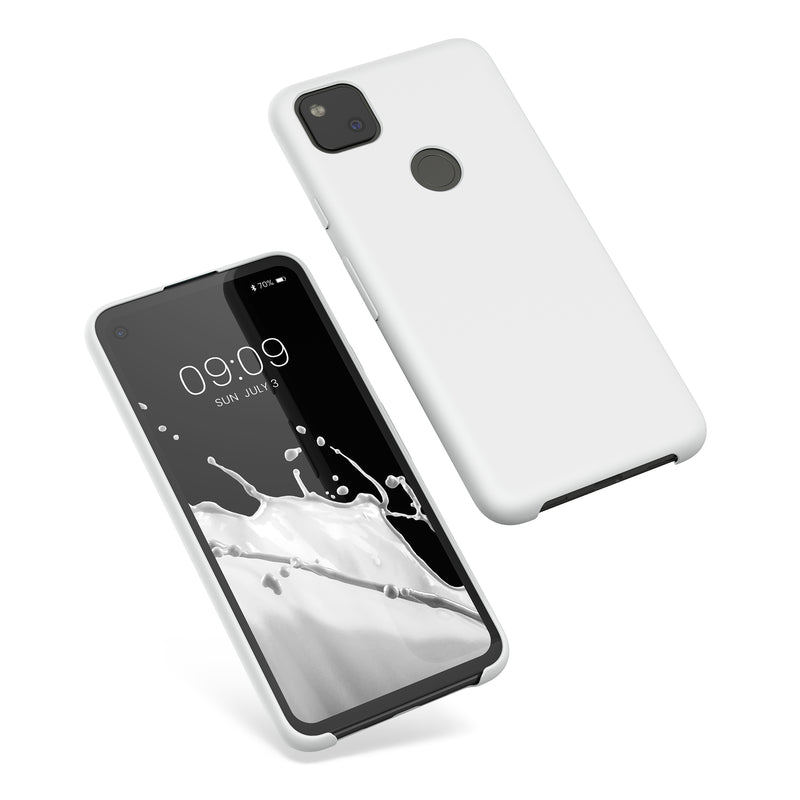 kwmobile Handyhülle für Google Pixel 4a - Case Silikon - Kabelloses Laden - Schutzhülle Cover
