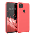 kwmobile Handyhülle für Google Pixel 4a - Case Silikon - Kabelloses Laden - Schutzhülle Cover