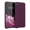 kwmobile Handyhülle für Google Pixel 4a - Case Silikon - Kabelloses Laden - Schutzhülle Cover