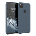 kwmobile Handyhülle für Google Pixel 4a - Case Silikon - Kabelloses Laden - Schutzhülle Cover