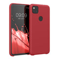 kwmobile Handyhülle für Google Pixel 4a - Case Silikon - Kabelloses Laden - Schutzhülle Cover
