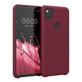 kwmobile Handyhülle für Google Pixel 4a - Case Silikon - Kabelloses Laden - Schutzhülle Cover