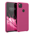 kwmobile Handyhülle für Google Pixel 4a - Case Silikon - Kabelloses Laden - Schutzhülle Cover