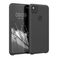 kwmobile Handyhülle für Google Pixel 4a - Case Silikon - Kabelloses Laden - Schutzhülle Cover