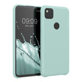 kwmobile Handyhülle für Google Pixel 4a - Case Silikon - Kabelloses Laden - Schutzhülle Cover